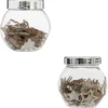 ACCESSOIRE BOCAL FORME BOIS PAILLETTE ARGENT