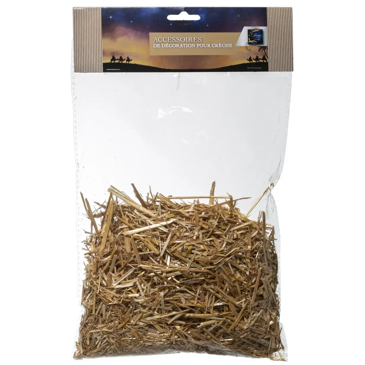 ACCESSOIRE CRECHE DE NOEL DECO PAILLE 50GRS