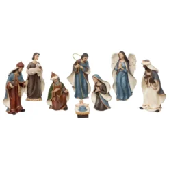 ACCESSOIRE SANTON X8 PIECES RESINE H.16CM