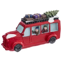 ACCESSOIRE VILLAGE DE NOEL BUS SAPIN DE NOEL
