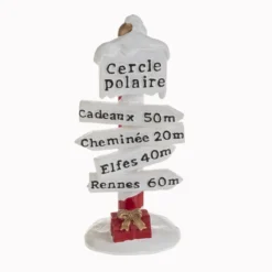 ACCESSOIRE VILLAGE DE NOEL PANNEAU BOITE AUX LETTRES