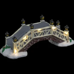 ACCESSOIRE VILLAGE DE NOEL PONT LUMINEUX 4LEDS