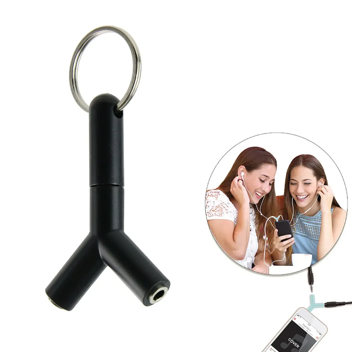 ADAPTATEUR DE PRISE AUDIO JACK 3.5MM