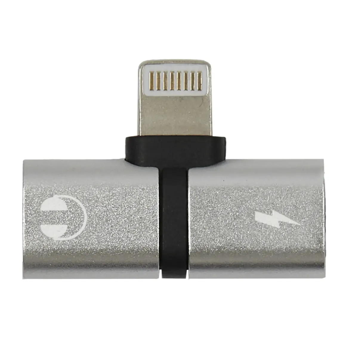 ADAPTATEUR DOUBLE AUDIO CHARGEMENT IPHONE