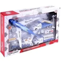 AEROPORT AVION 26CM ET ACCESSOIRE