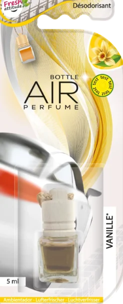 AIR PERFUME DESODORISANT FLACON VANILLE 5ML