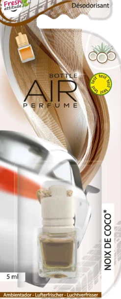 AIR PERFUME DESODORISANT FLACON NOIX DE COCO 5ML