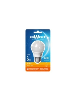 AMP.LED E27 5W 40W A50 LIC
