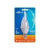 AMP.LED E14 5W 40W FLAMME LIC