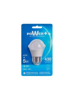 AMP.LED E27 5W 40W G45 LIC