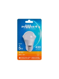 AMP.LED E14 5W 40W G45 LIC