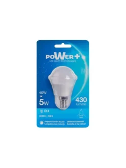 AMP.LED E14 5W 40W G45 LIC