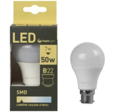 AMPOULE LED A60 B22 7W