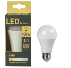 AMPOULE LED A60 E27 15W