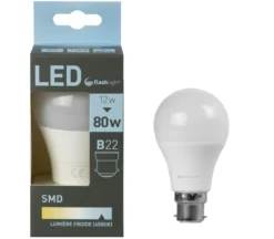 AMPOULE LED BLANC FROID A60 B22 12W