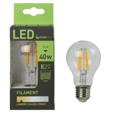 AMPOULE LED 4 FILAMENTS E27 4W