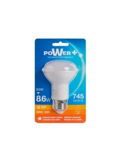 AMPOULE LED R63 8.6W E27 3000K 745LM