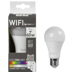 AMPOULE LED SMART WIFI A60 E27 9W