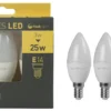 3 AMPOULES LED BOUGIE E14 3W