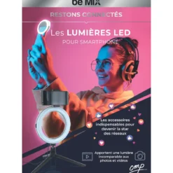 ANNEAU LED TREPIED POUR PHOTOS ET VIDEOS