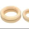 ANNEAUX BOIS POUR MACRAME 4 A 7CM X8 PIECES