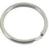 ANNEAUX DOUBLE ARGENT 3CM X6 PIECES