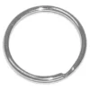 ANNEAUX DOUBLE ARGENT 1.5CM X12 PIECES