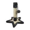 ARBRE A CHATON SOCLE ETOILE ET JOUET 30X33CM ANTHRACITE