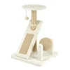 ARBRE A CHAT STATION DE JEU AVEC JOUET ET GRIFFOIRS H.54CM