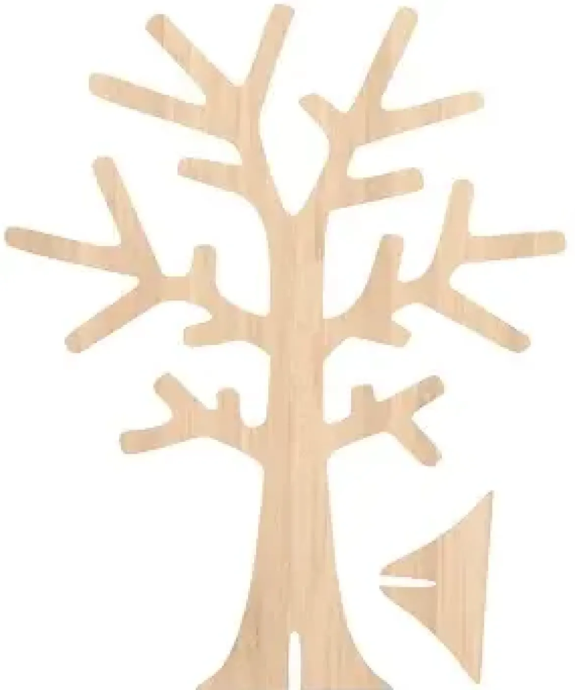 ARBRE BOIS POUR BIJOUX 22 X 18 X 0.3 CM