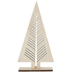 ARBRE DE NOEL AJOURE A POSER H30CM