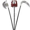 ARME H.120CM HALLOWEEN HACHE FAUCILLE OU TRIDENT