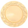ASSIETTE DE PRESENTATION HOUX DORE D.33CM