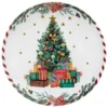 ASSIETTE DE PRESENTATION SAPIN CADEAU 33CM