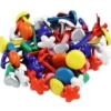 ATTACHES PARISIENNES COEUR 0.6 X 1.2 CM X 50 PCS