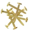ATTACHES PARISIENNES OR 3CM X30 PIECES