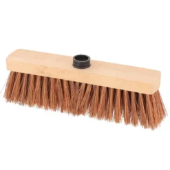 BALAI EXTERIEUR 30CM MONTURE BOIS NATUREL