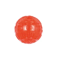 BALLE DISTRIBUTEUR DE CROQUETTES ROUGE D.8CM