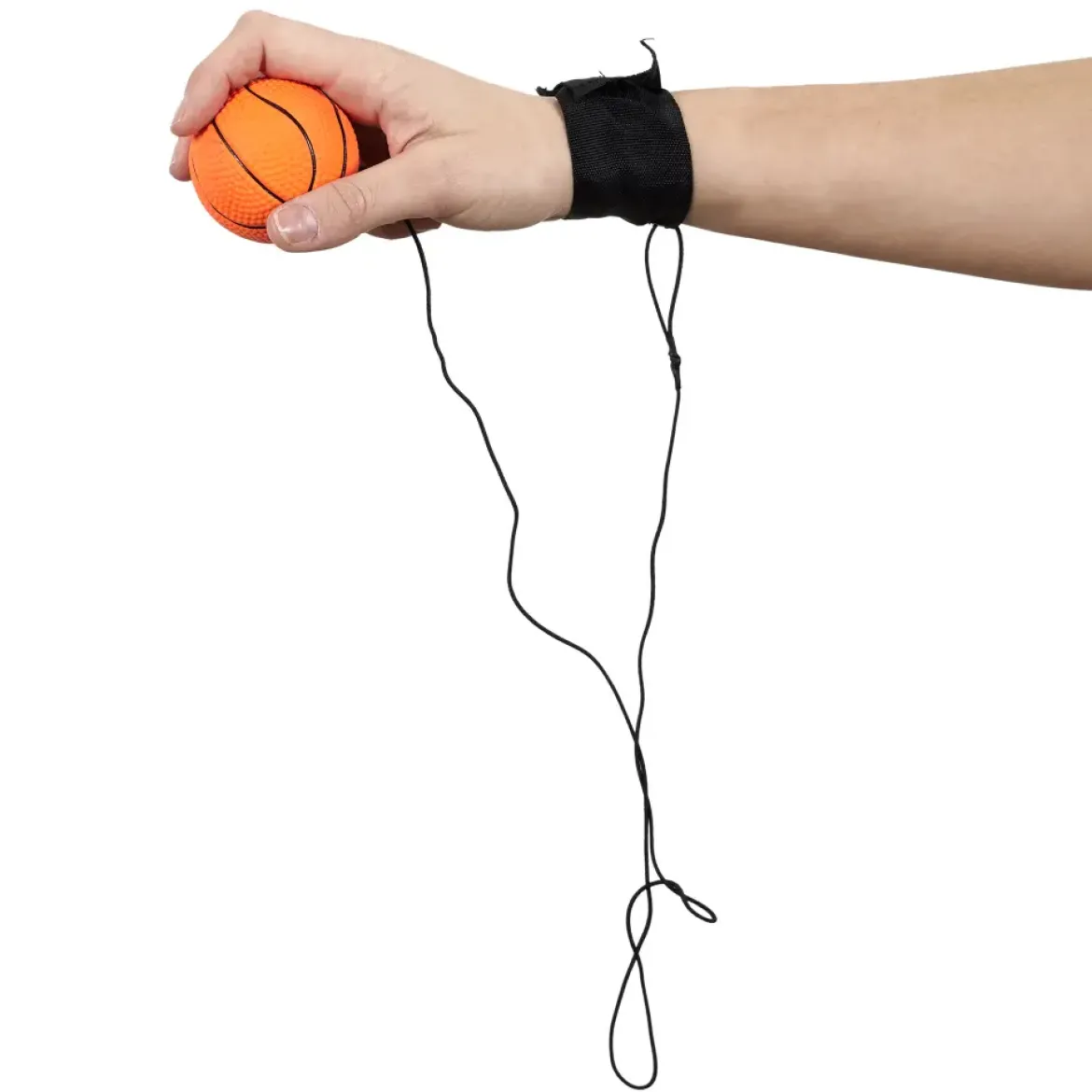 BALLE REBONDISSANTE AVEC ELASTIQUE 6.3CM