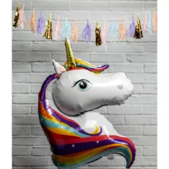 BALLON ALUMINIUM LICORNE 100CM