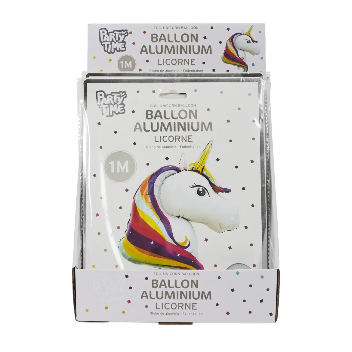 BALLON ALUMINIUM LICORNE 100CM
