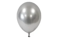 BALLON BRILLANT D.28CM X8 PIECES ARGENT