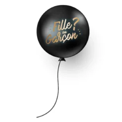 BALLON CONFETTIS BABY SHOWER