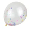 BALLON CONFETTIS X10