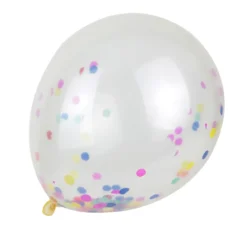 BALLON CONFETTIS X10