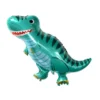 BALLON DINOSAURE EN ALUMINIUM AVEC PAILLE 79CM HAPPY DINO