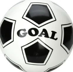 BALLON GOAL NOIR ET BLANC D.23CM