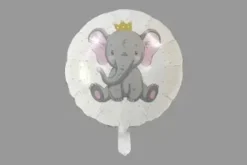 BALLON METALLIQUE ELEPHANT D.45CM