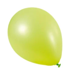 BALLON VERT ANIS N12 X10PCS
