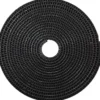 BANDE AGRIPPANTE TOILE MOUSTIQUAIRE FIBRE VERRE 400X1CM NOIR